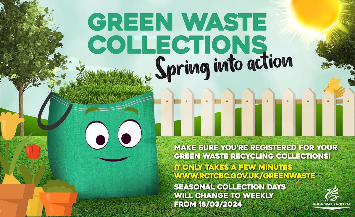Have you signed up for FREE green waste recycling yet? 🍃 It only takes a few minutes here - orlo.uk/nJYba . Collection days are now weekly.