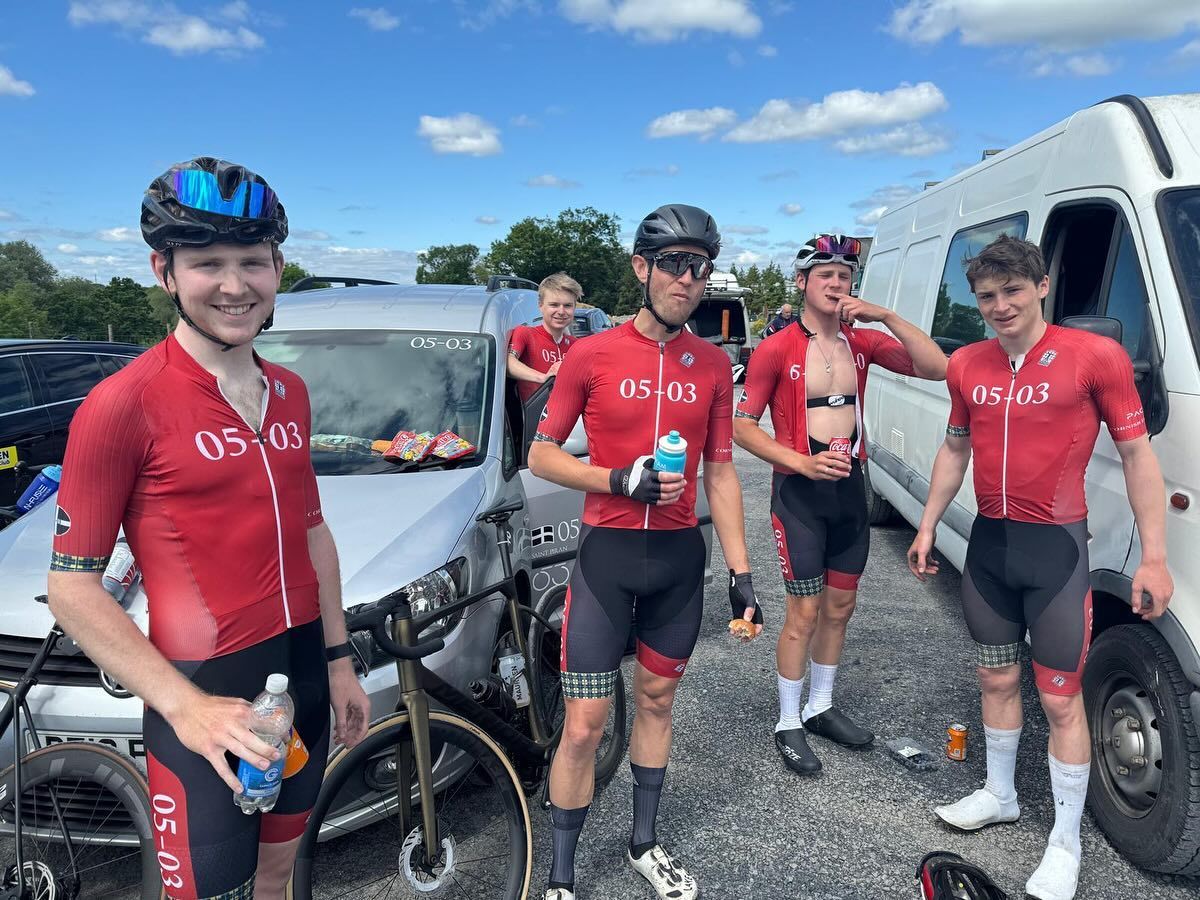 Huge shout out to the 05-03 team who took to the start line of the Rás Tailteann stage race in Ireland this week. It has been a great week of learning and racing at a high level for them.

Thanks to all the team behind the scenes who made this possible
.
.
#SaintPiran