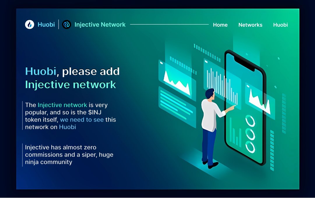 .@HuobiGlobal please add @injective neywork

The #Injective network is very popular, and so is the $INJ 
token itself, we need to see this network on #Huobi
_____________________________________________________