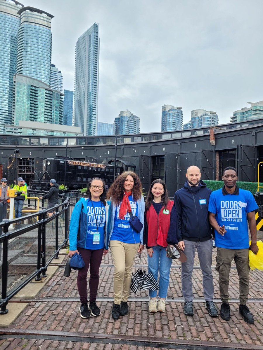 MAY 26 It’s day two of @Doors_OpenTO!

Stop by the museum and enjoy free museum admission, a small train show, and more 🎉 Last admission at 4:45pm today (May 26)