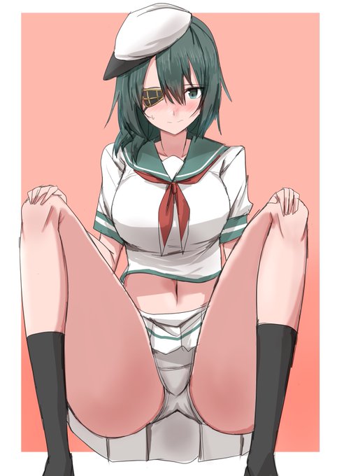 お題のm字開脚木曾さんです。 