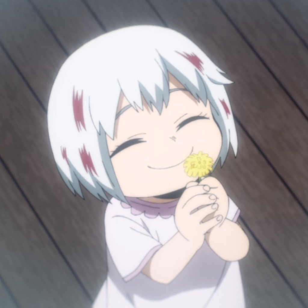 หลังจากฝนหยุดตกได้ไม่นานก็เดินไปดูดอกไม้ที่มันขึ้นอยู่ตรงพื้น , โชคดีที่ดอกไม้ไม่ได้ปลิวไปกับสายลมที่มาพร้อมกับฝน

" ดอกไม้ล่ะ น่ารักไหมคะ "