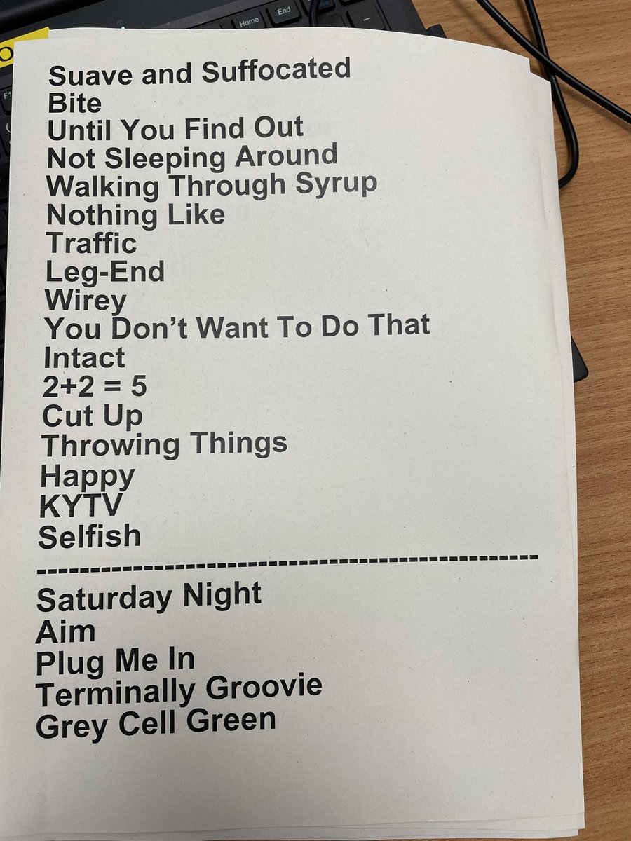 Rat_Ned (@rat_ned) on Twitter photo Setlist from last night In Stourbridge <a href="/Nedsatomictweet/">nedsatomicdustbin</a>
So good watching <a href="/jesusjonesband/">Jesus Jones</a> too… so many memories Setlist from last night In Stourbridge <a href="/Nedsatomictweet/">nedsatomicdustbin</a>
So good watching <a href="/jesusjonesband/">Jesus Jones</a> too… so many memories
