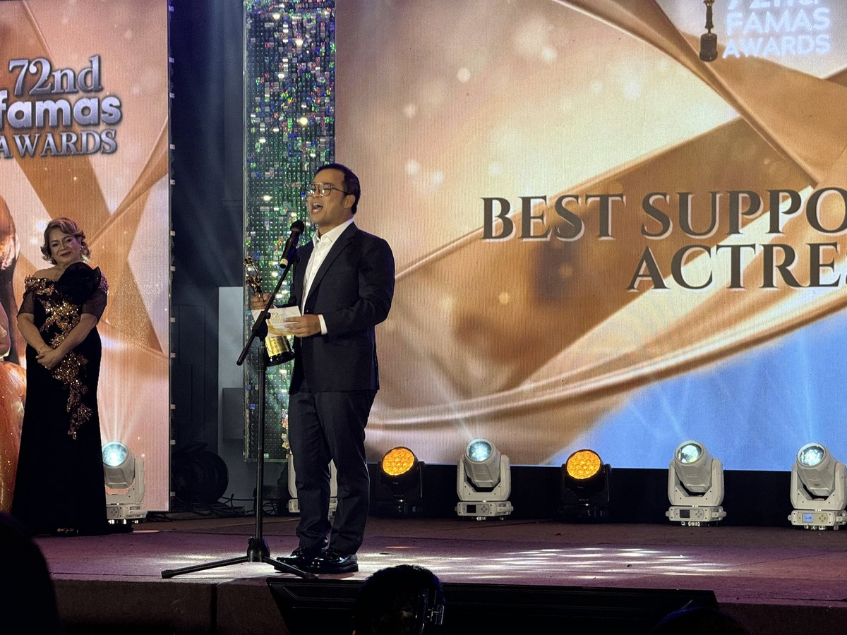 72nd FAMAS Best Supporting Actress - Gloria Diaz (Mallari) | @ABSCBNNews