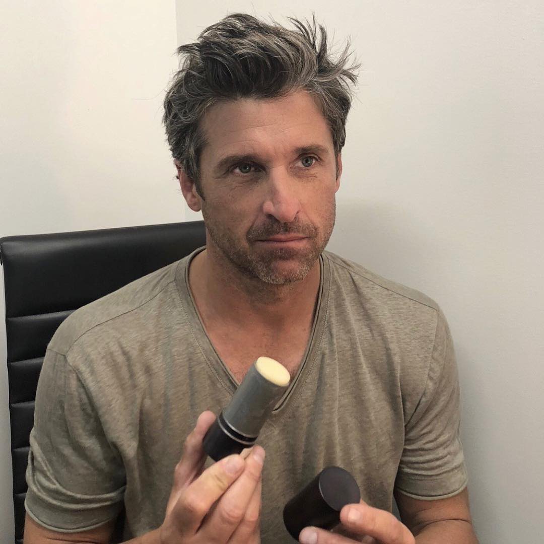 Patrick Dempsey Photo of the Day - behind the scenes of a photoshoot at the Porsche Experience Center in Los Angeles in September 2018. @PatrickDempsey @JillianDempsey