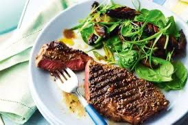 Settle an argument. What proportion of hot to cold on a plate (eg. steak and salad) justifies warming the plate?