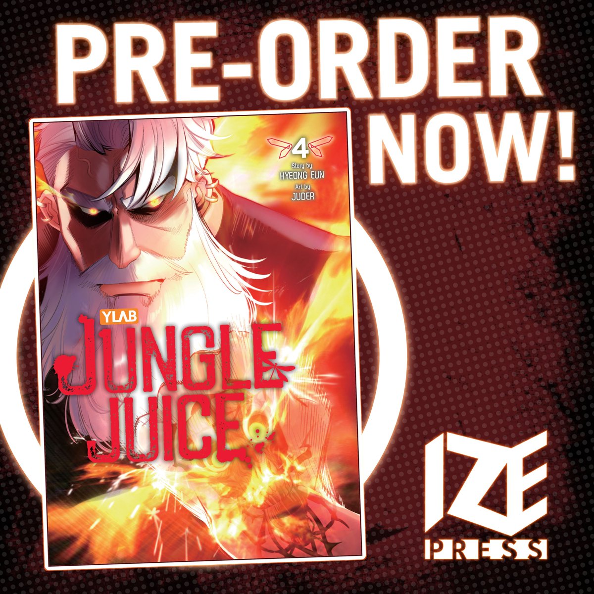 Suchan's gone into full-on berserk mode! Now he's been labeled a threat by NEST. Most of the teachers want him quarantined before he can become a risk–save for Professor Ji... Pre-order Jungle Juice, Vol. 4 – Available in Print June 18, 2024!: buff.ly/44un282