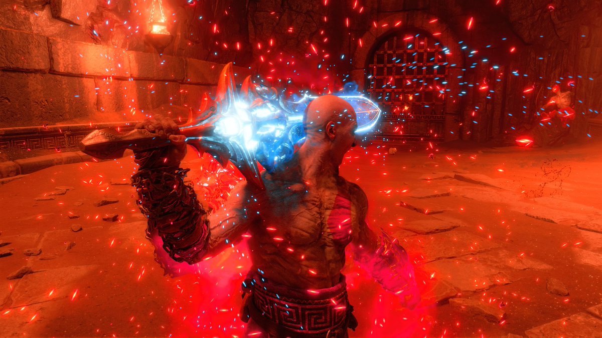 This moment is still one of the best moments in the God of War series.🔥🔥🔥 The Blade of Olympus 
#GodOfWarRagnarokValhalla