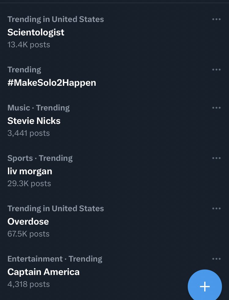JohnnyHoey's tweet photo. #MakeSolo2Happen is trending. There was no galvanized DAY or anything this year. That is the power of #StarWars fans at play when passionate about something GOOD. 

Very cool to see! 🙌 https://t.co/z2Vibo5jU3