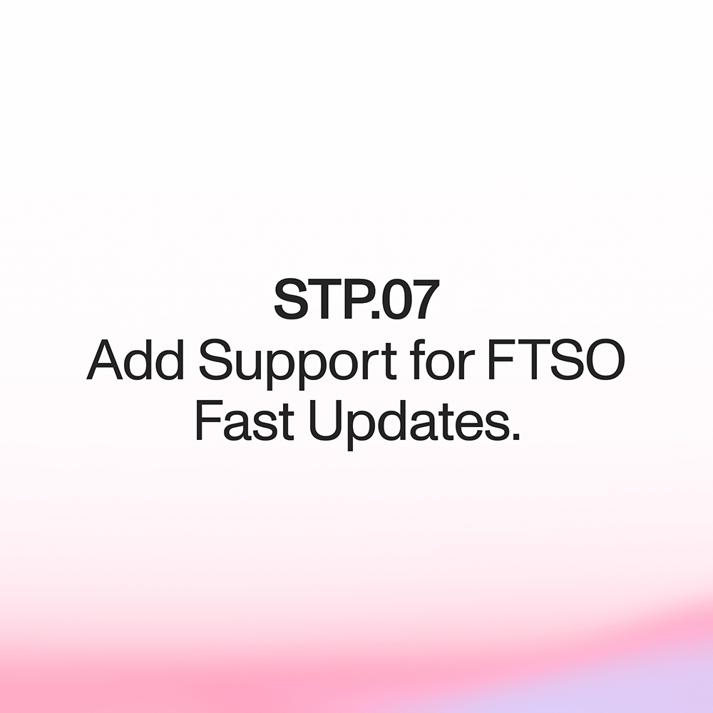 Heads up: Voting for SIP.07 closes tomorrow at 12PM UTC ⌛ This protocol, if passed (on #Flare too), allows a smaller number of randomly selected data providers to submit a separate stream of updates in each block, resulting in a much higher rate. proposals.flare.network/STP/STP_7.html