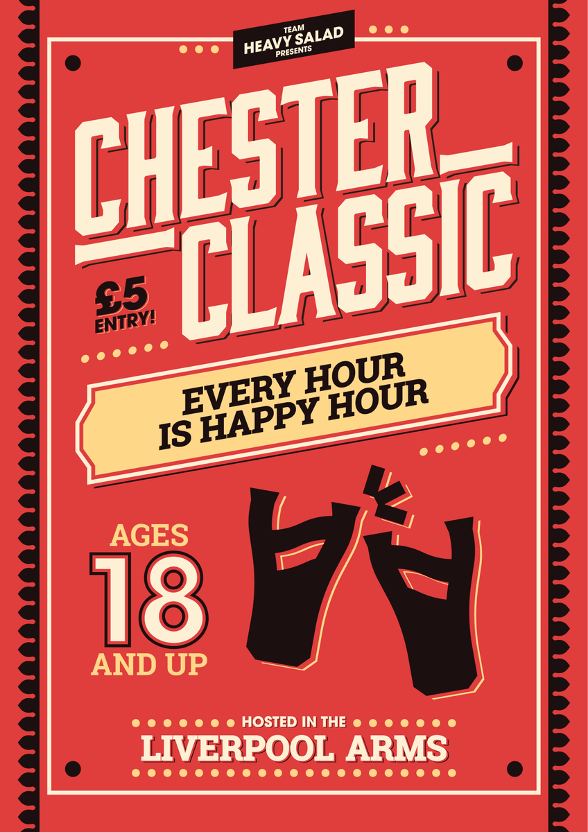 TeamHeavySalad's tweet photo. Here it is, introducing... Chester Classic! 🍻

This series is the spiritual successor to the old school Chester Smash tournaments, hosted once again at the Liverpool Arms in Chester!

Sign-ups will go live tomorrow at 18:00 (with very limited space available)

Details below 👇 https://t.co/osTHVlo4qs