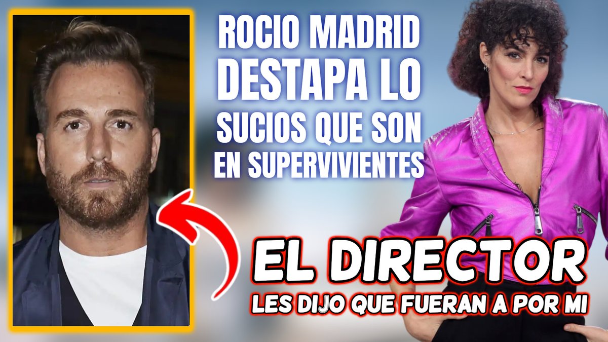 🚨🔴SUPERVIVIENTES BAJO SOSPECHA tras el BRUTAL COMUNICADO de ROCÍO MADRID contra la ORGANIZACION

👉 Nuevo video del videoblog de Ignacio ➡️ youtu.be/4Ip12qIfQek