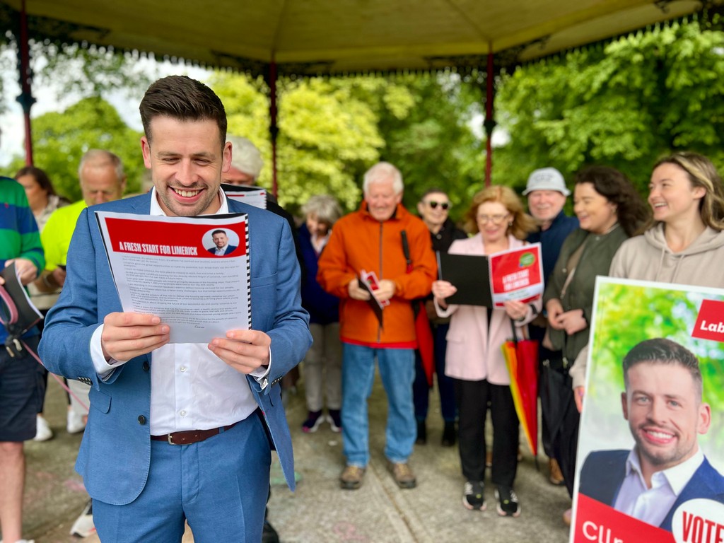It’s time for a fresh start for Limerick - @ConorSheehan93 Conor has the ambition to deliver for Limerick. To build homes and communities for all. Vote Sheehan #1 for Mayor on June 7th. 🗳️ Read more 👉 labour.ie/wp-content/upl…