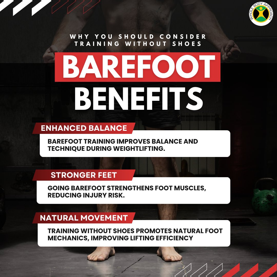 Barefoot Benefits: Why You Should Consider Training Without Shoes 🦶💪 #BarefootTraining #FootStrength #NaturalMovement #FitnessTips #WorkoutBenefits #StrengthTraining #BalanceTraining #FootHealth #InjuryPrevention #FitnessJourney #TrainWithoutShoes #BarefootWorkout #HealthyFeet