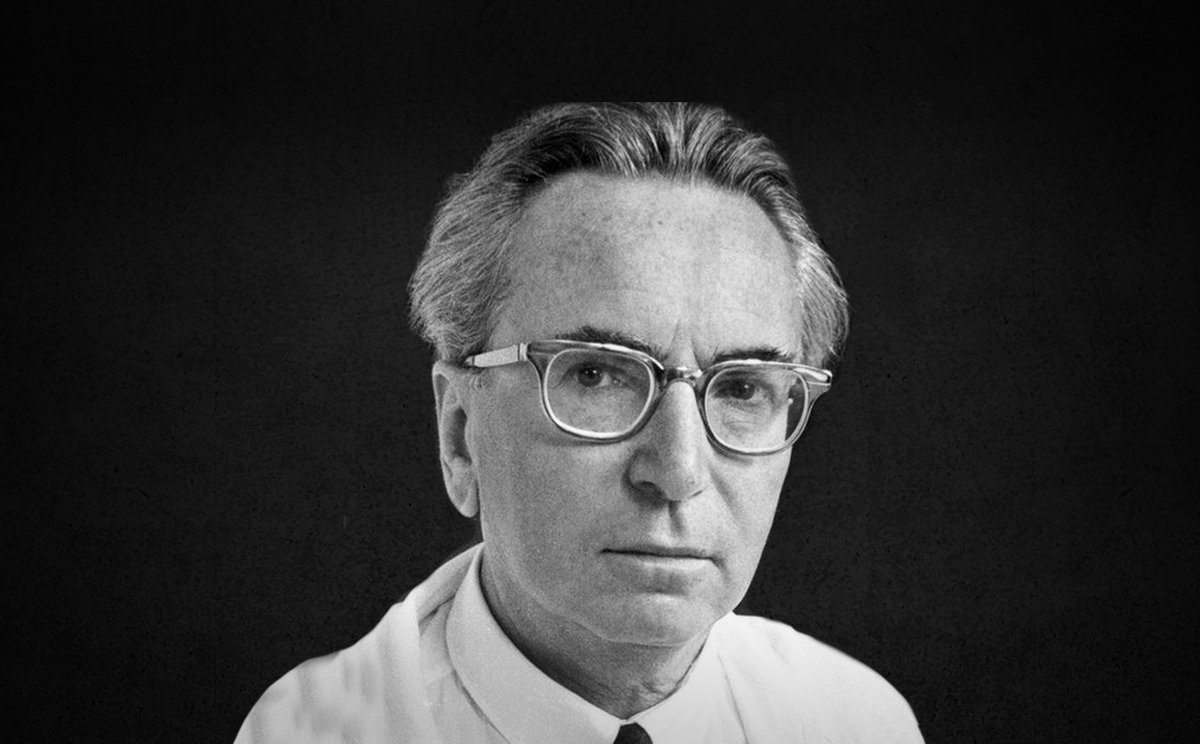 This is Viktor Frankl. He is a holocaust survivor who spent 3 years in 4 different concentration camps, including Auschwitz. In 1946, he wrote 'Man’s Search for Meaning' to show how finding his purpose saved his life. If you feel lost in life, open this: