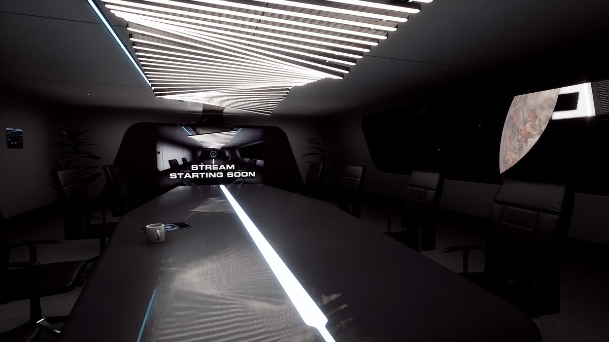 It's time for the not-Friday dev build (0.225.0.17)! 
I've been doing a lot of optimisation work on the galaxy side of things, and I've also implemented a YouTube player for the conference room. I need to investigate YouTube API compliance some more before we can call that