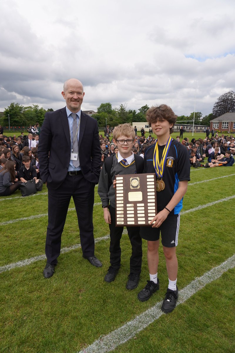 #WhitchurchHS #SportsDay2024 Winning Form 7G with 263 points 🏆