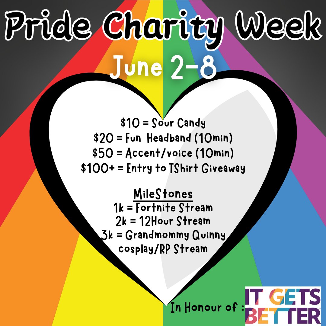 MysticalQuinny's tweet photo. 1 week until this amazing event! Here is my tentative schedule as well as incentives for the week!
(There will also be SulSulmates only dono incentives during the Competition on June 4th) https://t.co/p2CjTP8Uch