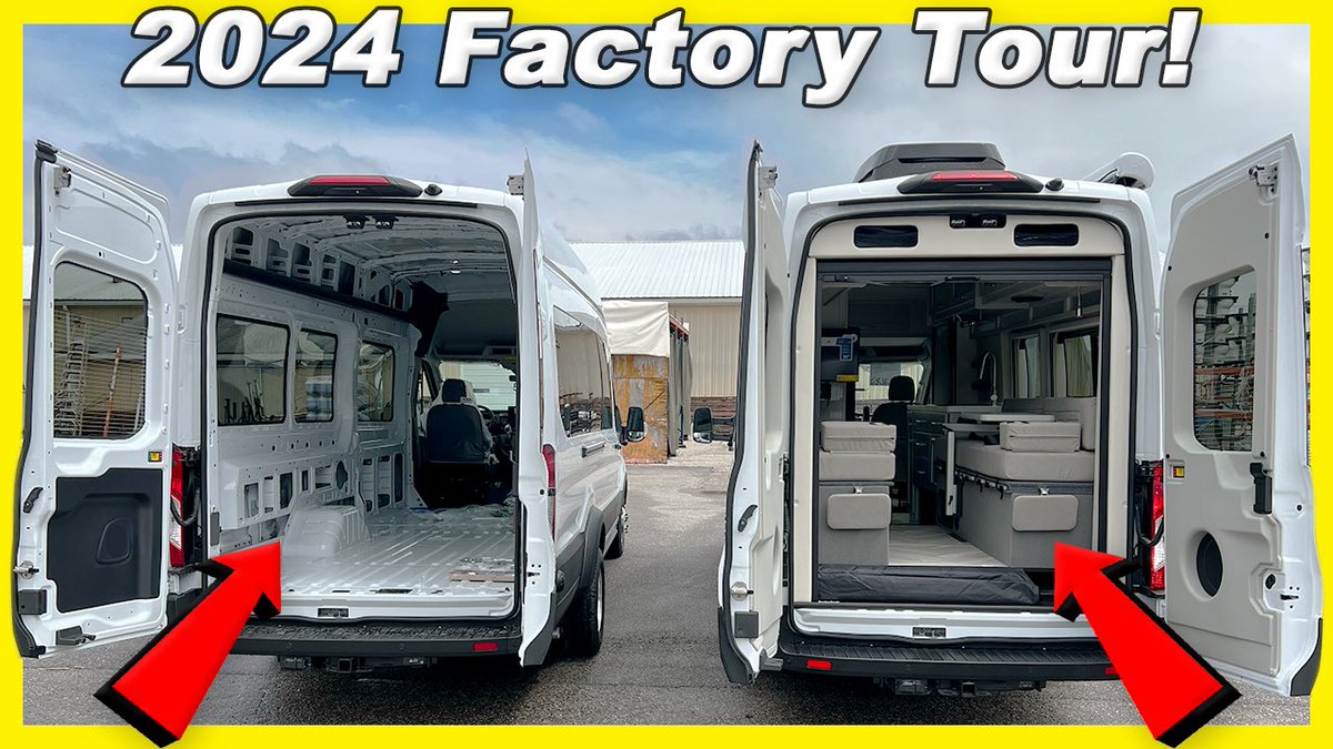 📣😲 Finally! Lots Of 🚐 Transit Chassis From @Ford At The Coachmen Class B Factory...This is How They're Made!
[ Watch On YouTube/ StrangerPalooza ]