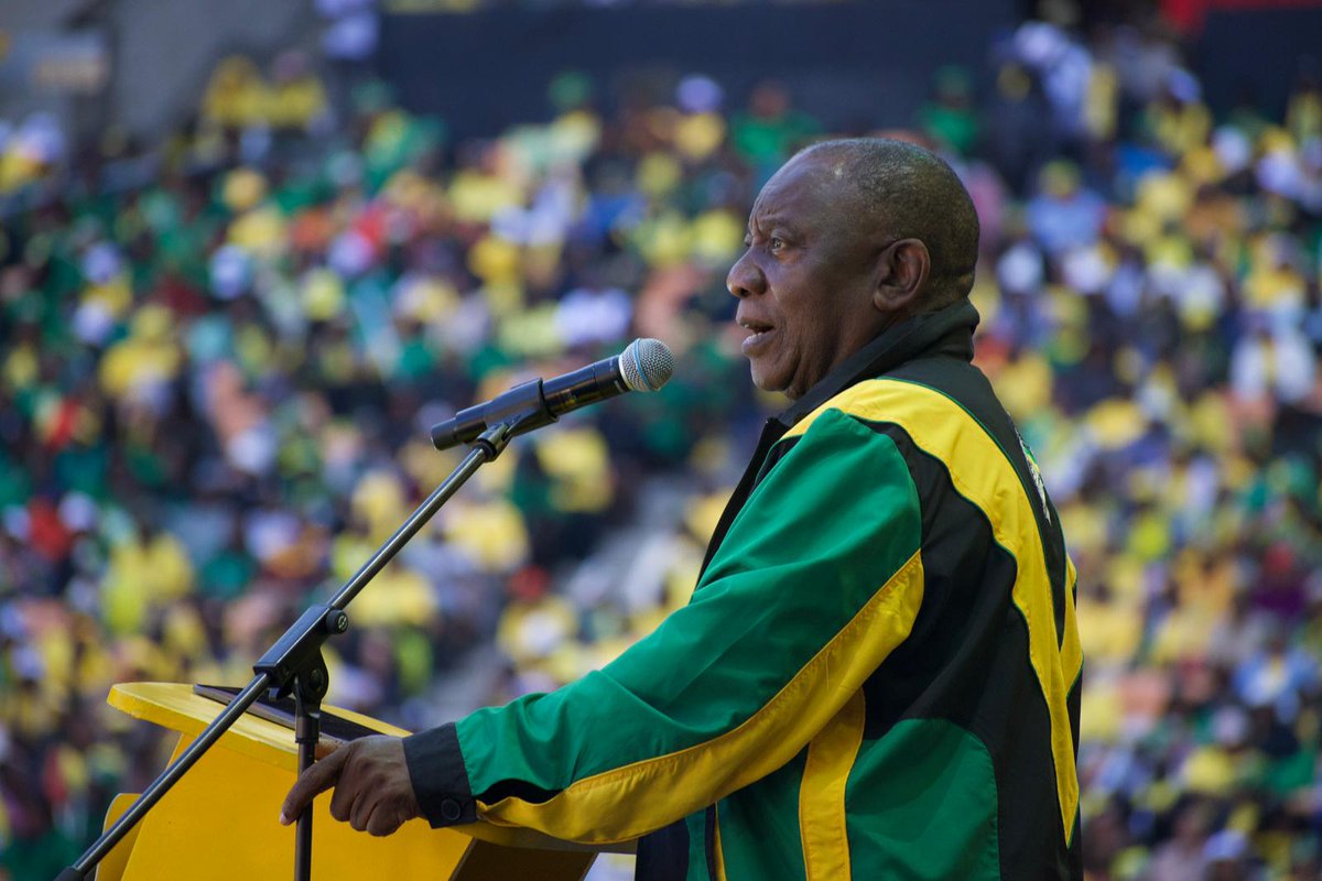“There will be no compromise on organisational renewal. There will be no compromise on fundamental matters of organisational discipline and integrity.”- President @CyrilRamaphosa #SiyanqobaRally