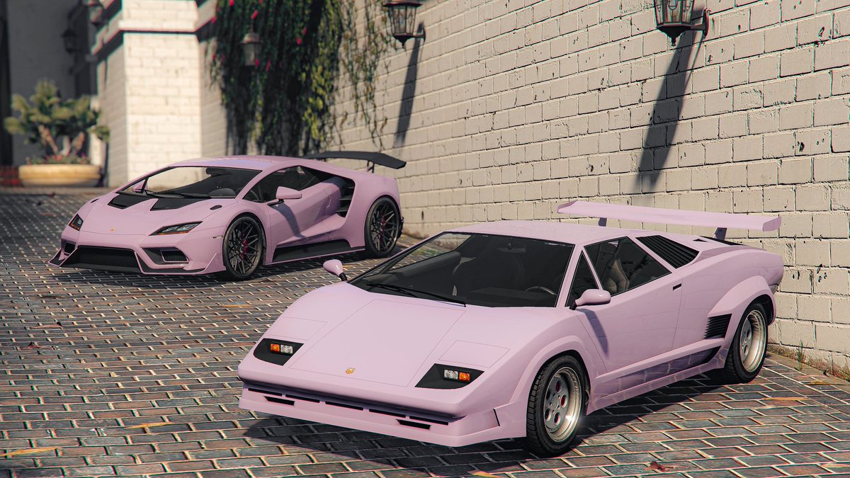 Lambos 🩷🩷 Feat: @fay19731 #RockstarGames #RockstarEditor #GTA5 #GTAOnline #PlayStation #VirtualPhotography #GANGSTANCE #STAYDOPE @RockstarGames