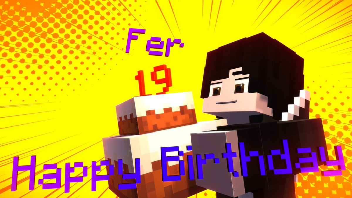 May 24th was my birthday and here it is, recording this moment a little late, but it's still worth it, lol

art made by:<a href="/Minecraft_NSFW/">Ariana Vyxen🔞</a>
thanks for the tribute &lt;3

#sfw #art #mineimator #artwork #sfwart #minecraft #edit #birthday