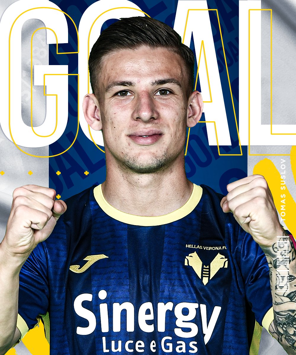 37' | TOMAAAAAS SUSLOOOOV! Secondo gol consecutivo per lui e il Verona passa in vantaggio! #VeronaInter 2-1 #DaiVerona #SerieATIM