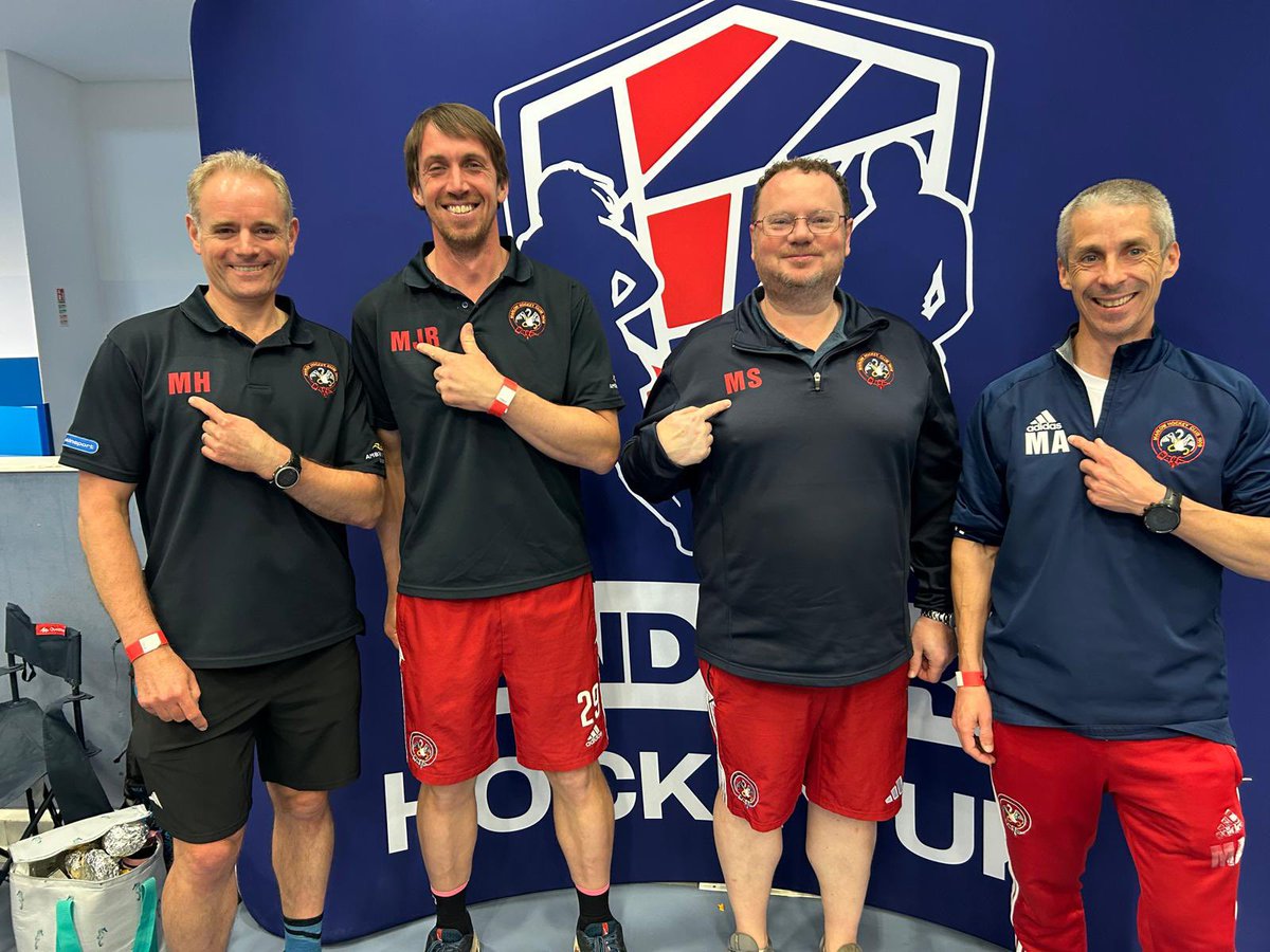 HockeyMarlow's tweet image. Fabulous day at the @indoorhockeyuk grand slam in Derby for our boys and girls u12s. Plus our coaching team made entirely of Matts!!