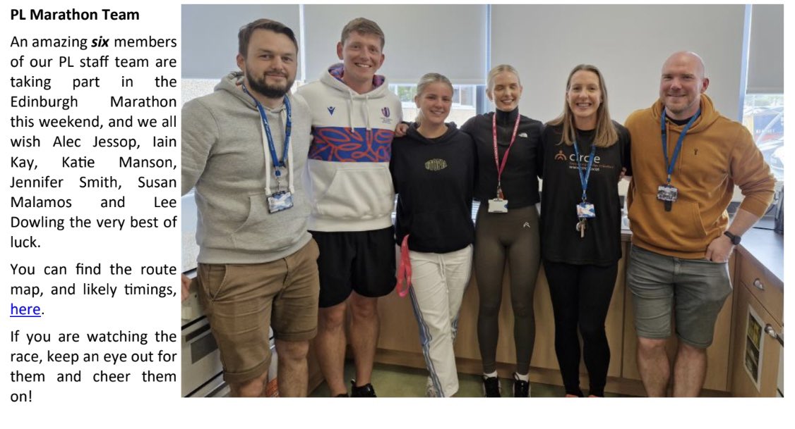 Top job today from Miss Manson, Miss Smith &amp; Mrs Malamos running the half marathon, and Mr Kay, Mr Dowling &amp; Mr Jessop smashing the full marathon. So inspiring!! 👏🏻🏃‍♀️🏃🏻‍♂️ we are so proud of you all!