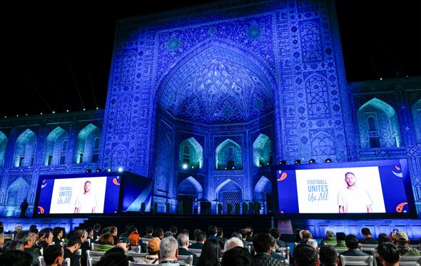 The draw for the FIFA Futsal World Cup Uzbekistan 2024™ has been completed against one of the most spectacular backdrops ever seen for a FIFA tournament draw. Staged in the breath-taking Registan Square, a UNESCO World Heritage site in the ancient Silk Road city of Samarkand,