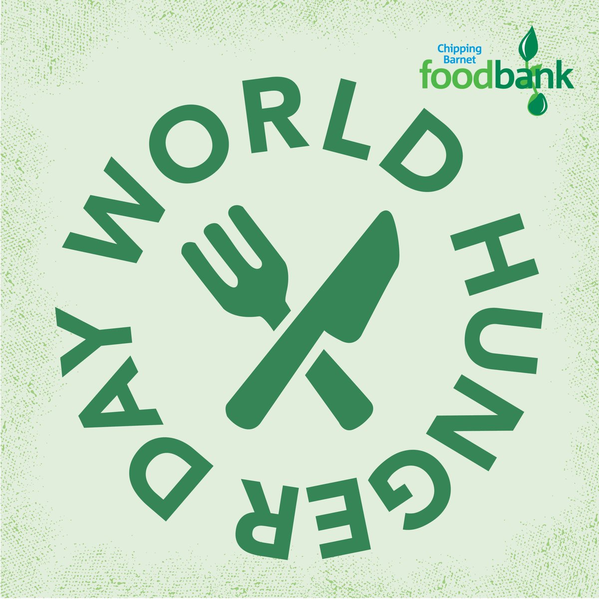 Today is #WorldHungerDay, it serves to remind us of the many people facing  food insecurity around the world.

Here at the Chipping Barnet Foodbank, we continue our mission to support all those in need in our community and work towards a future without the need for Foodbanks.