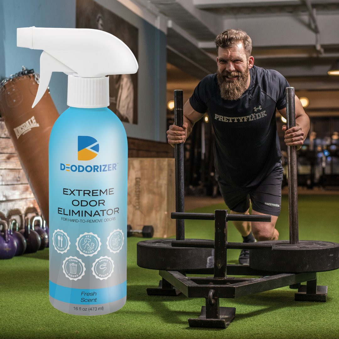 Stay fresh throughout those tough workouts with D-Odorizer!

#crossfit #extremesports #workout #deodorizer #odoreliminator #exercise #gym #clean #cleaninghacks #sports #gear #gearcleaning #ecofriendly #hiit #gymbag #fitness 
Photo by Jesper Aggergaard on Unsplash