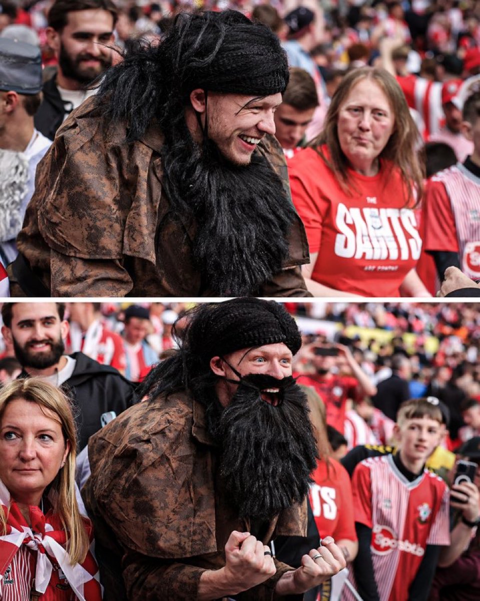 La de ver a Aaron Ramsdale así vestido en Wembley en un Leeds-Soton no la vi venir.

📸 @ESPNUK