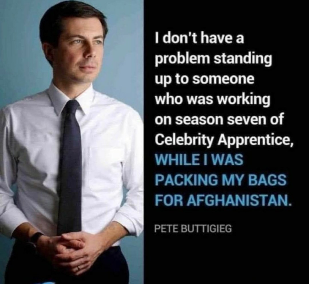 Pete Buttigieg! Enough said!