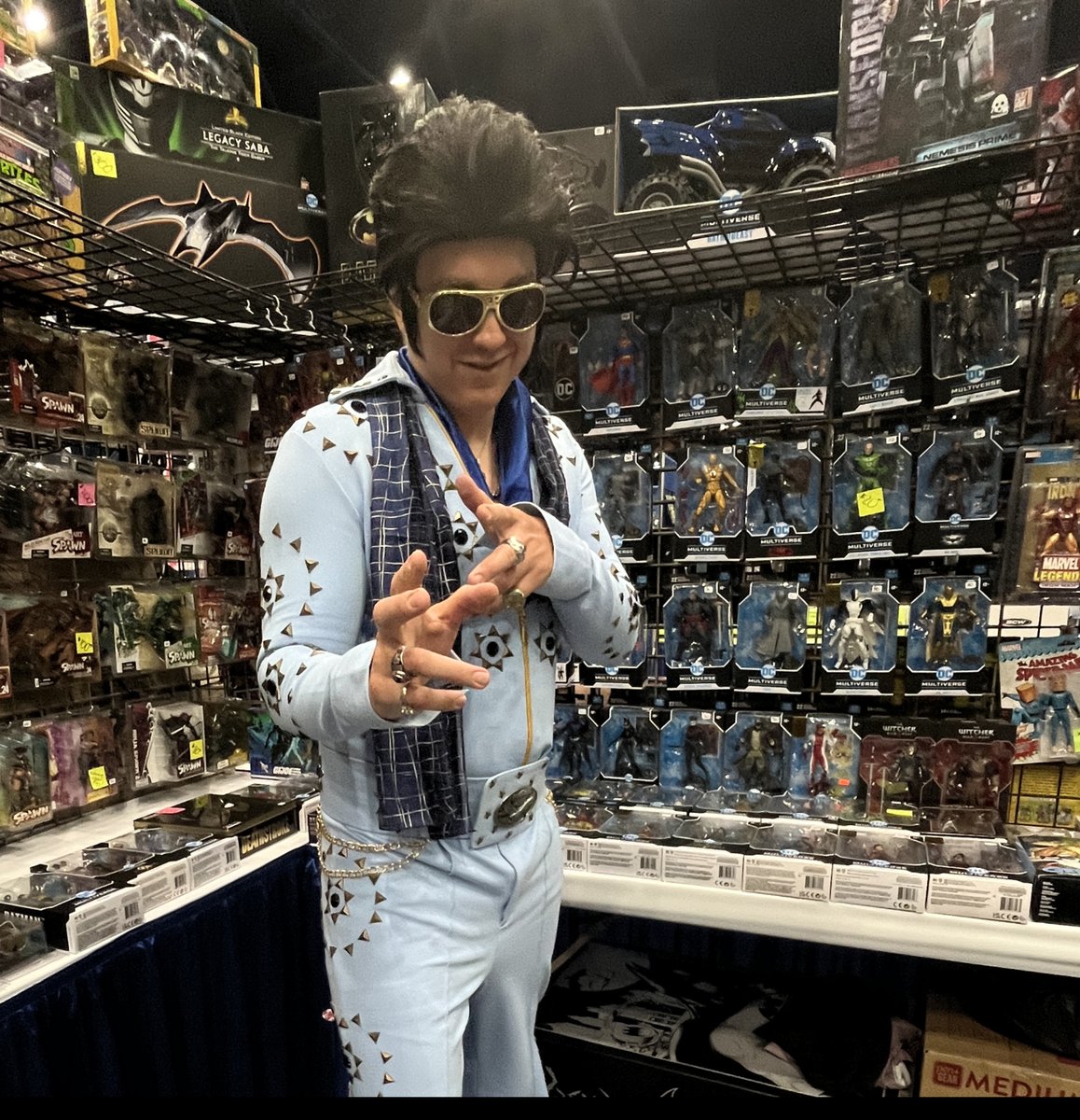 Thank you, thank you very much, for coming to Comicpalooza! Elvis has not left the building.