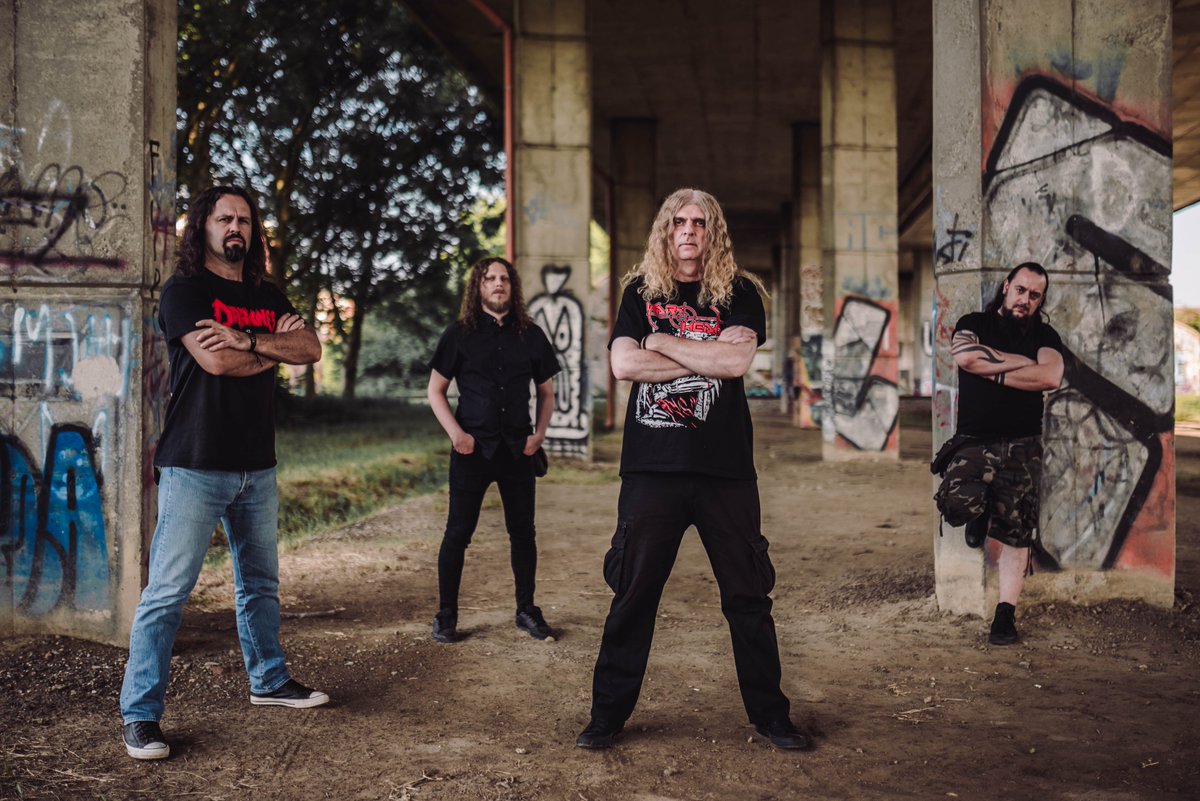 War_Head_Cro's tweet photo. War-Head 2024 \m/
L-R:
Eldar Ibrahimovic - Drums
Krinoslav Peric - Bass
Dario Turcan - Vocals
Ivica Simunovic - Guitars

Photo by: Heidi Samardžić https://t.co/DVef2IrfEo