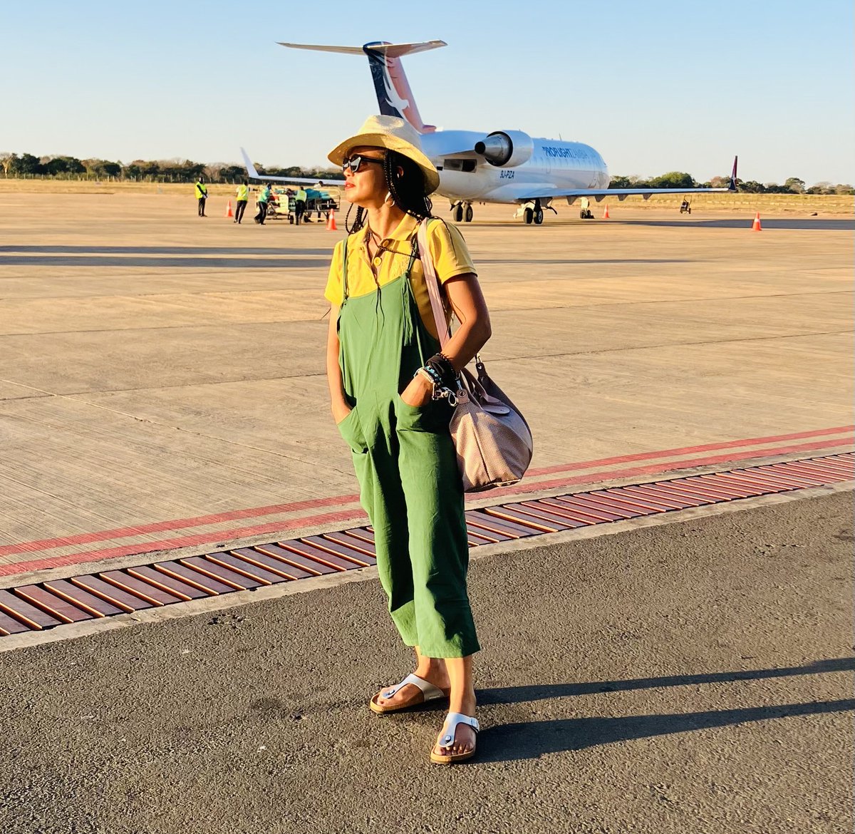 On what has been a somewhat eventful day, this memory of arriving in beautiful Zambia cheers me up no end! #ZambiaKuChalo