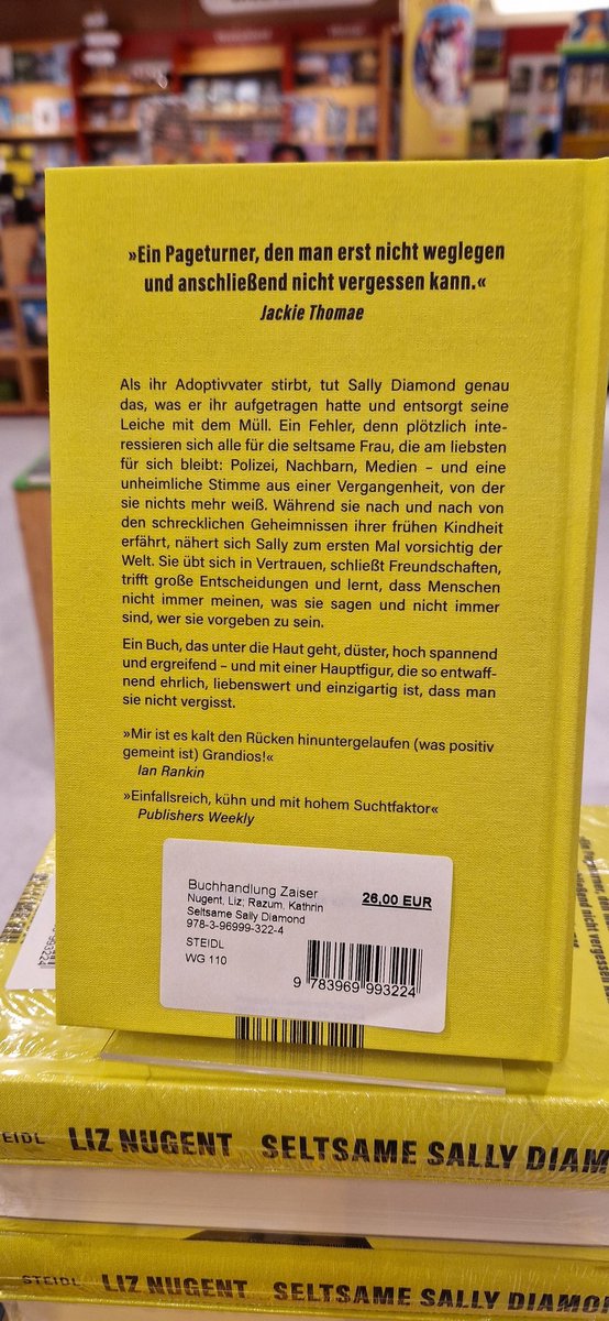 Aktuelle Lektüre, sehr besonders,  aber lässt sich gut lesen...