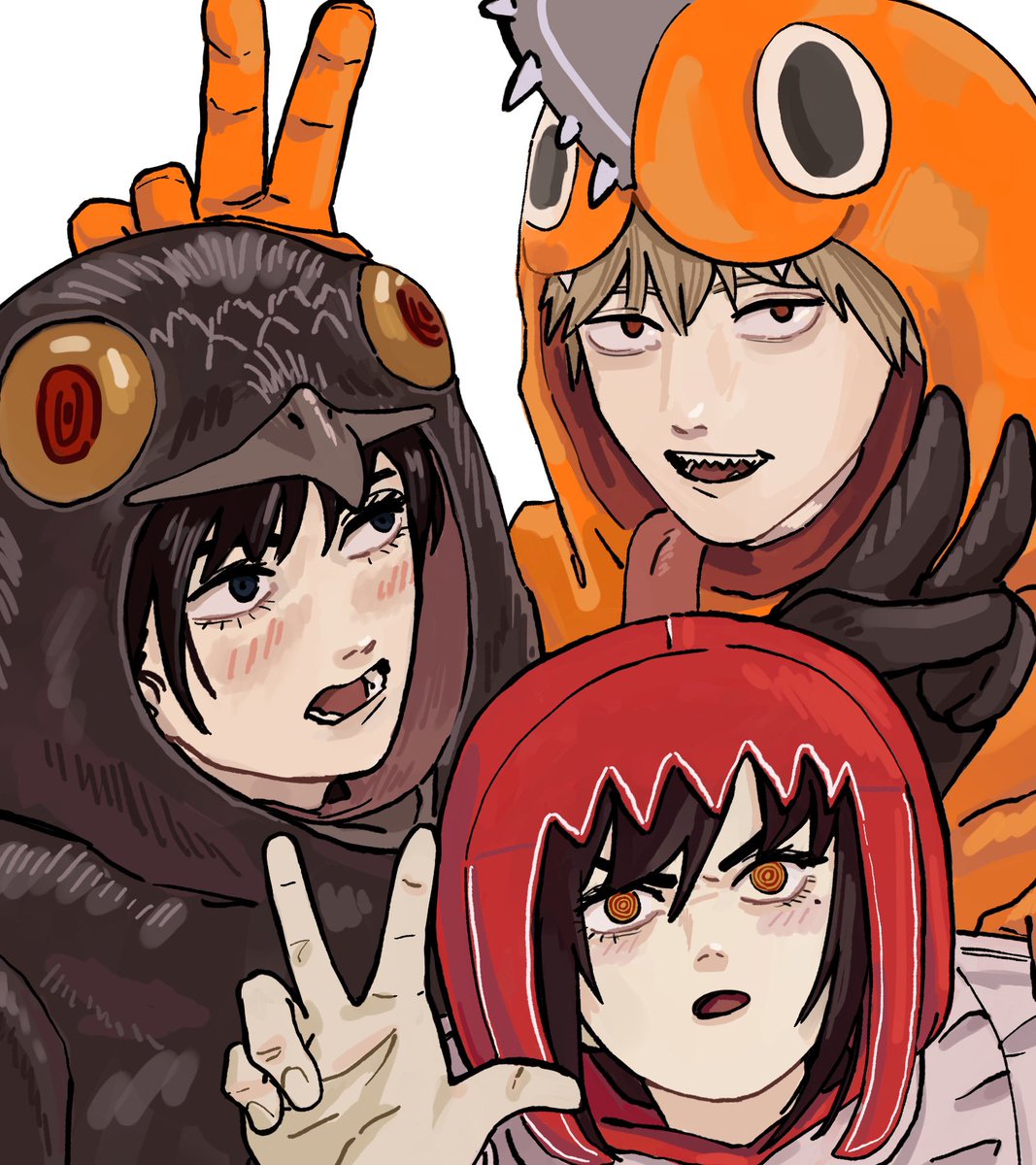 GoldenPenHD's tweet image. Family picture 
#chainsawman