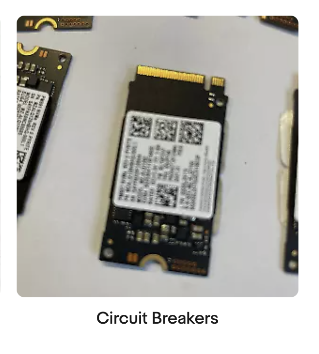 anything is a circuit breaker if you're brave enough