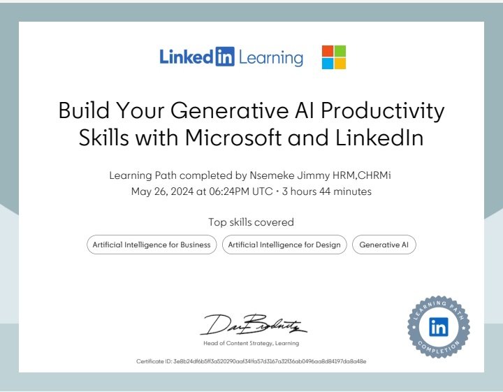 Generative AI has come to stay for the betterment of creativity and Innovation.
Thank you @bosuntijani    @3MTTNigeria for this exciting but extremely educative foundational learning course.
#3mttlearning
#3mttlearningcommunity