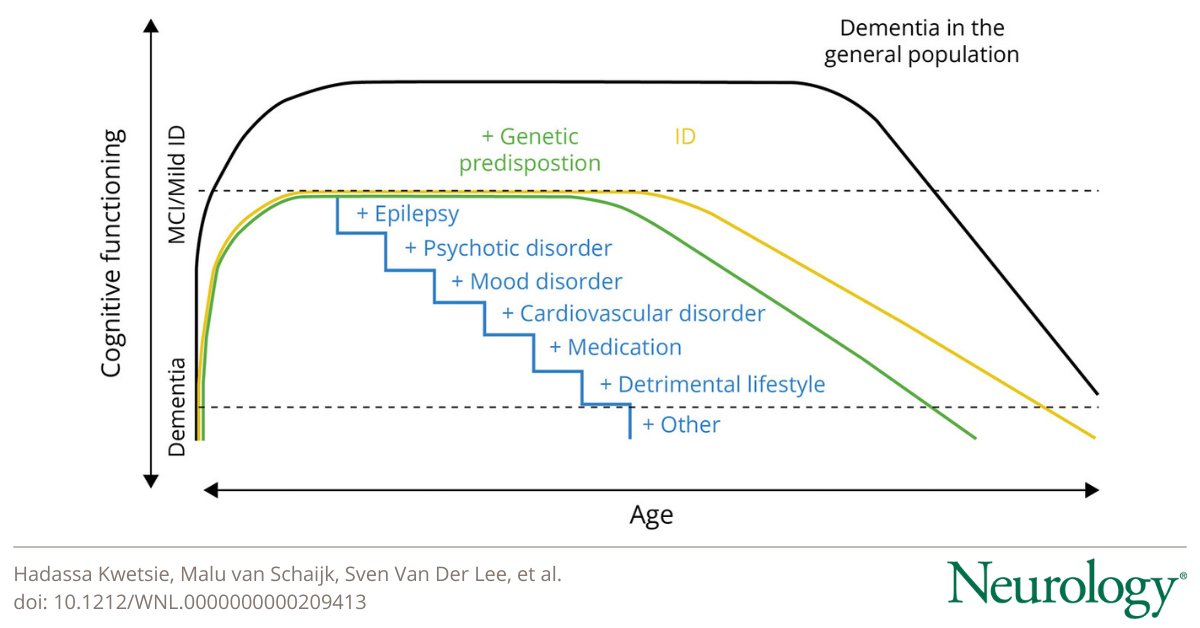 This systematic literature review studies #dementia in rare genetic neurodevelopmental disorders: bit.ly/3WXUD8R

#NeuroTwitter