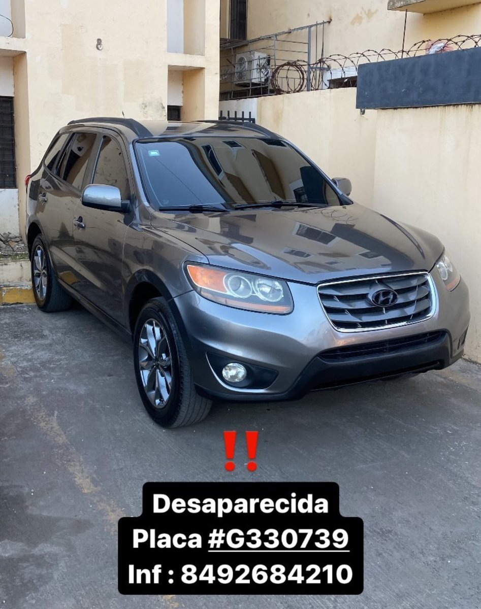 Desaparecida en Santiago de los Caballeros.