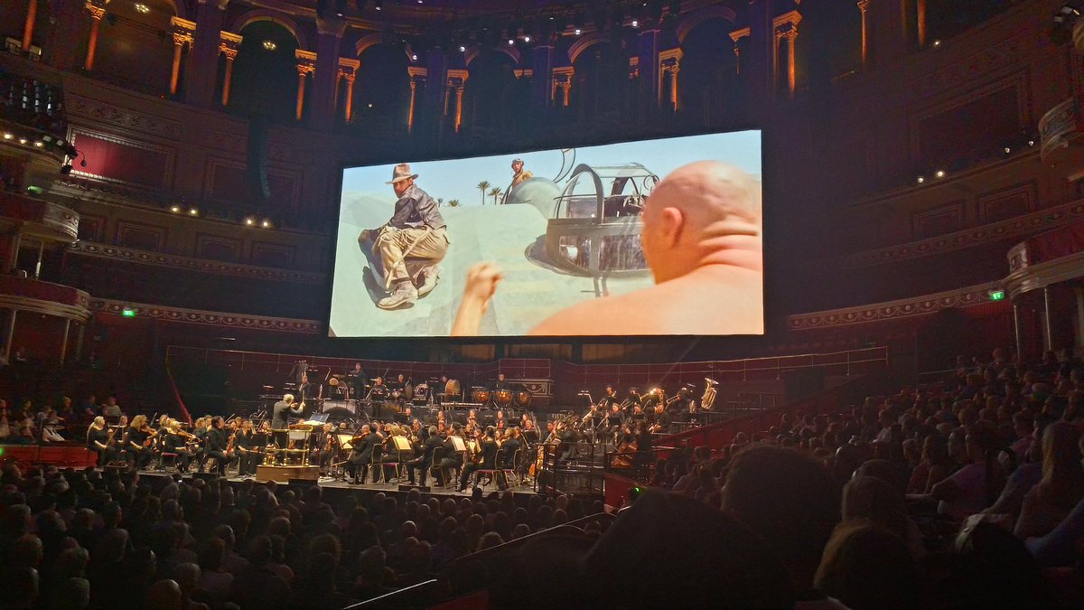 INDY IS BACK!! Today!!🤠😍❤️
Raiders of the Lost Ark in Concert. 2024.🎦🎵
 #RoyalAlbertHall 🇬🇧 
#LondonSymphonyOrcestra
#JohnWilliams #Lucasfilm #ParamountPictures #IndianaJones #StevenSpielberg