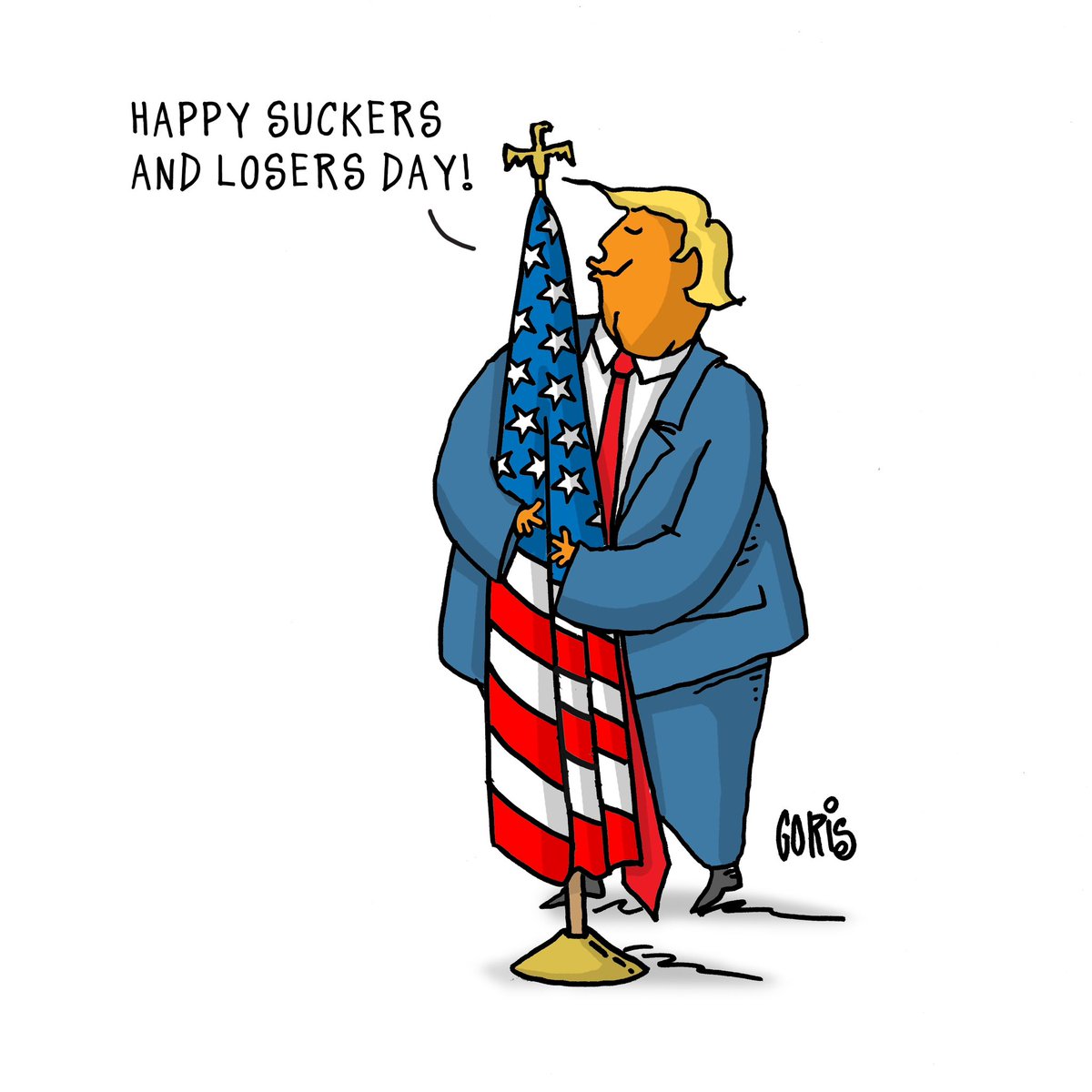 To all who celebrate. #45 #unfit #suckers