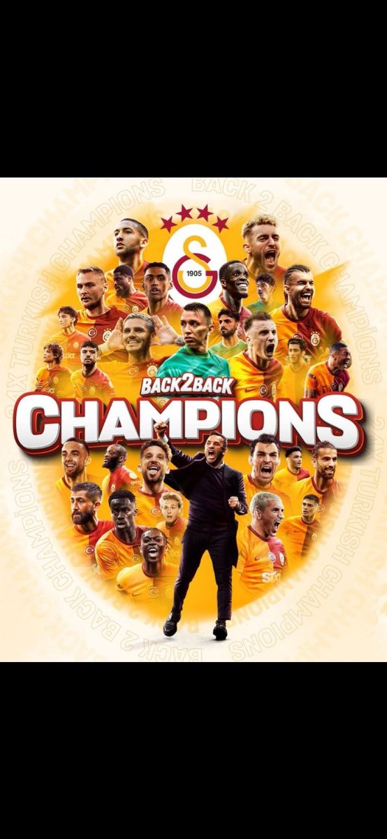 ..SONRA DEDIM Kİ..
...İYİ Kİ GALATASARAYLIYIM..
#galatasarayşampiyon #SAMPİYONGALATASARAY #hedef25