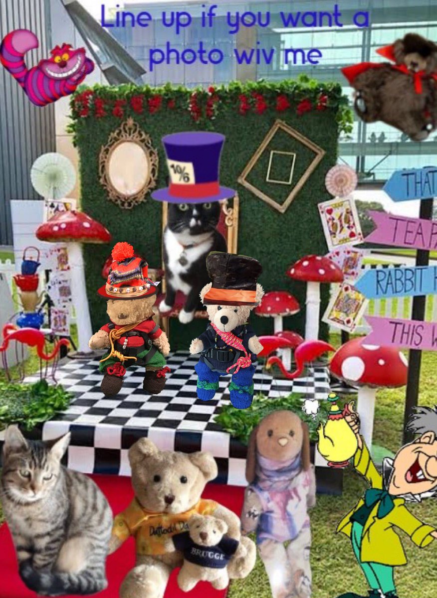 @jerry_tuxedo @LolaMennola @paddyscousedog @macwhittle Me and @@bosun_thebear would love to have a photo with you! CHEESE,! #FurryTails