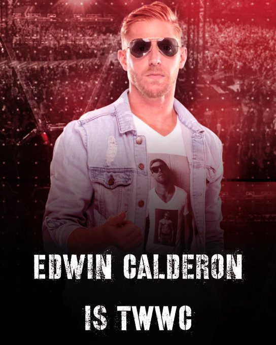 Nach140's tweet photo. @edwincal96 😎
#TwitterInTheBank https://t.co/fm5WJSgq7A