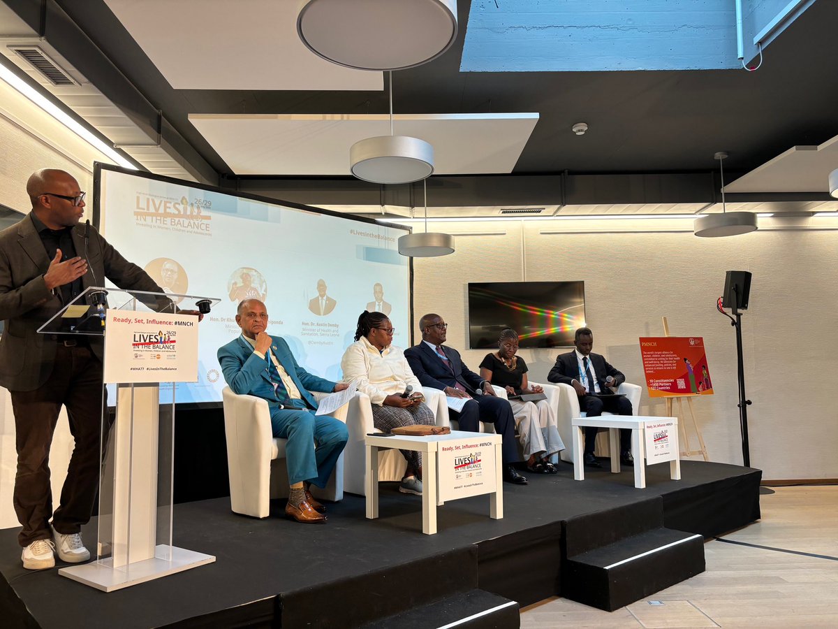 Rajat Khosla (@khosla_rajat) on Twitter photo Thank you to all the partners for joining <a href="/PMNCH/">PMNCH</a> for LivesInTheBalance #WHA77 and thank you to all the speakers and to our extraordinary moderator <a href="/daktari1/">Dr Githinji Gitahi, MBS</a> Time is now to move words to action and accelerate reduction of maternal, newborn and child mortality <a href="/UNFPA/">UNFPA</a> <a href="/UNICEF/">UNICEF</a> <a href="/WHO/">World Health Organization (WHO)</a> Thank you to all the partners for joining <a href="/PMNCH/">PMNCH</a> for LivesInTheBalance #WHA77 and thank you to all the speakers and to our extraordinary moderator <a href="/daktari1/">Dr Githinji Gitahi, MBS</a> Time is now to move words to action and accelerate reduction of maternal, newborn and child mortality <a href="/UNFPA/">UNFPA</a> <a href="/UNICEF/">UNICEF</a> <a href="/WHO/">World Health Organization (WHO)</a>