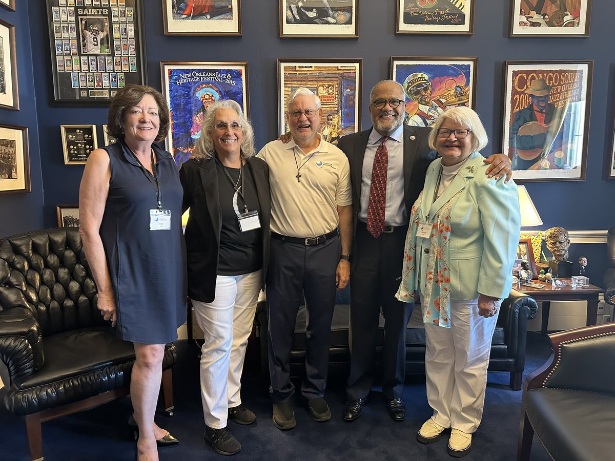 I had the chance to meet with representatives from @NASA’s #MichoudAssemblyFacility in @CityOfNOLA to discuss more robust funding for science & space programs.